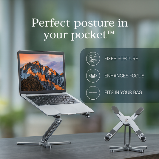 Portable 360° Laptop Stand (10–16 Inch Compatible)
