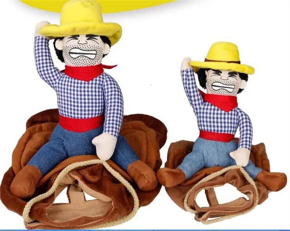 Pet Costume Cowboy Rider
