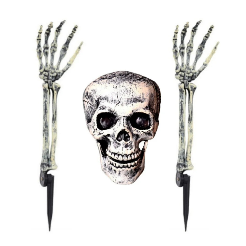 3pcs Bone Skeletons Halloween Decoration
