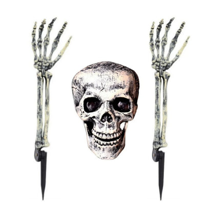 3pcs Bone Skeletons Halloween Decoration
