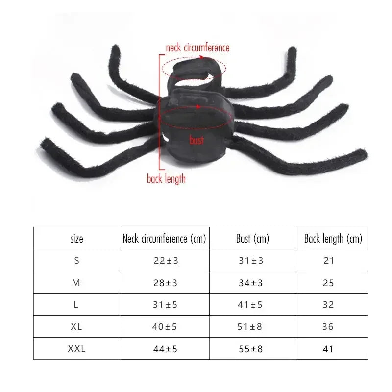 Pet Halloween Fun Spider Costume