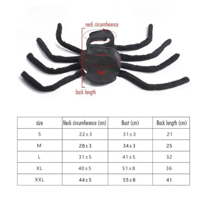 Pet Halloween Fun Spider Costume