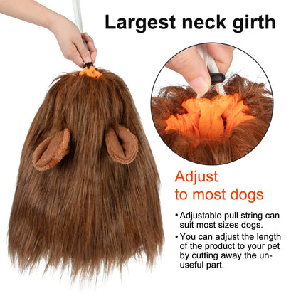 Lion Mane Dog Costume