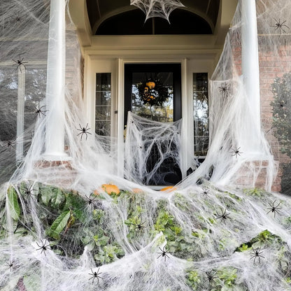 200 sqft Spider Webs Halloween Decorations