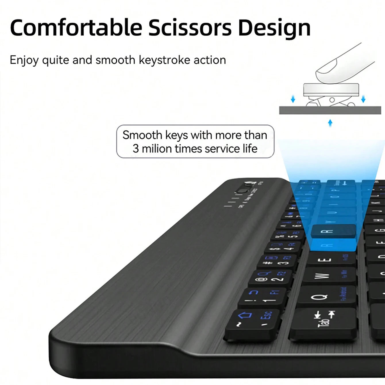 Rechargeable Bluetooth Keyboard and Mouse Kit