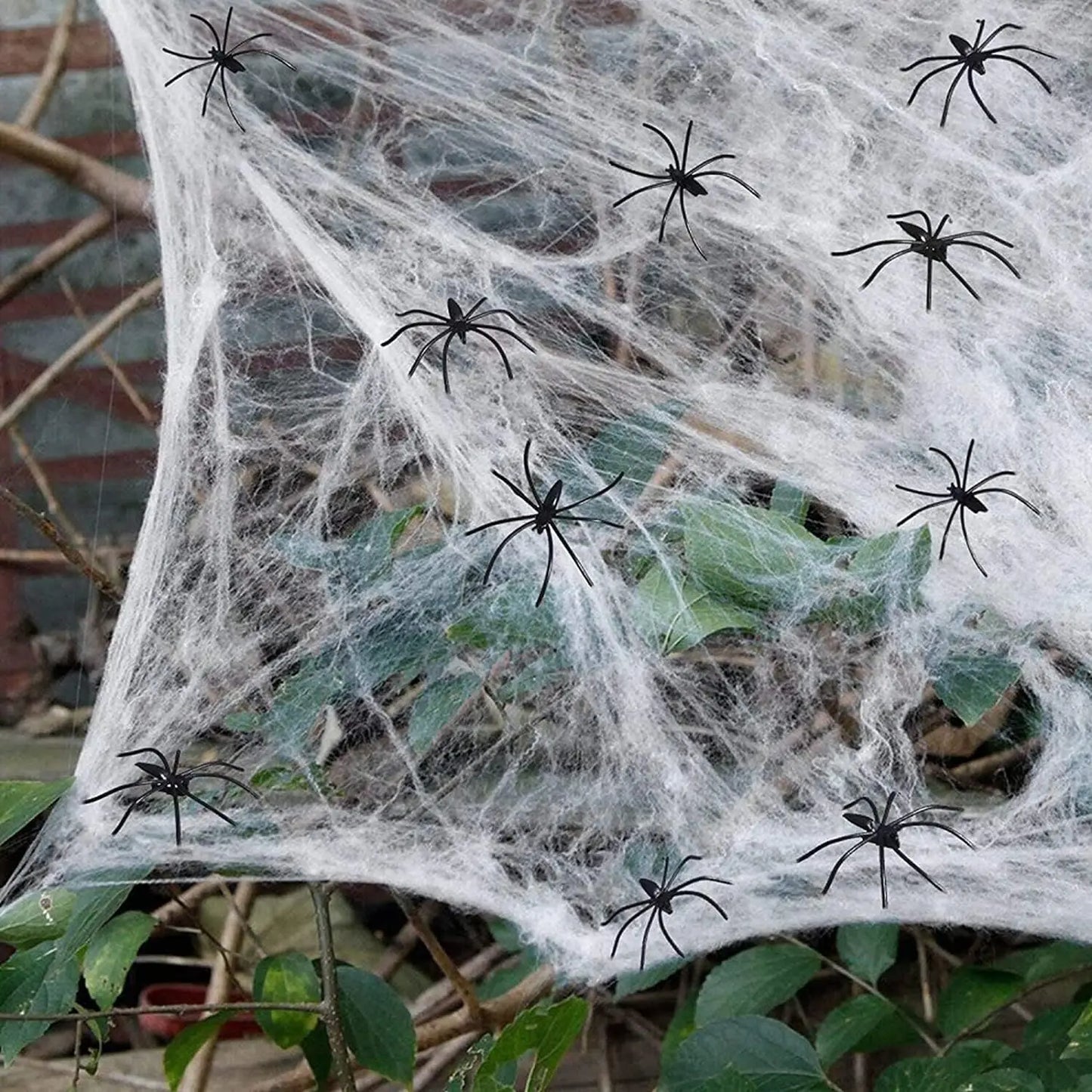 200 sqft Spider Webs Halloween Decorations