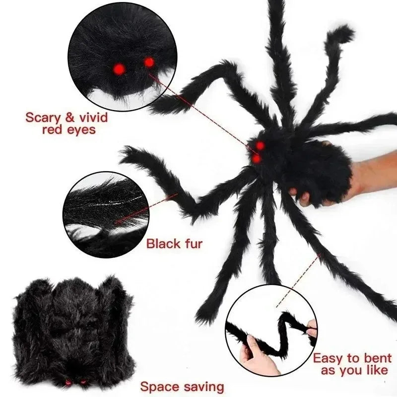 Halloween Big Plush Spider