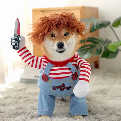 Funny Dog Horror Movie Costume