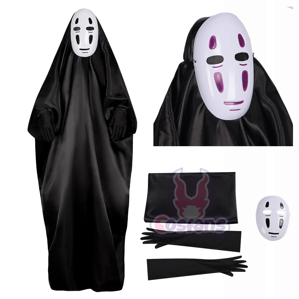 Japanese Anime No Face Man Cosplay
