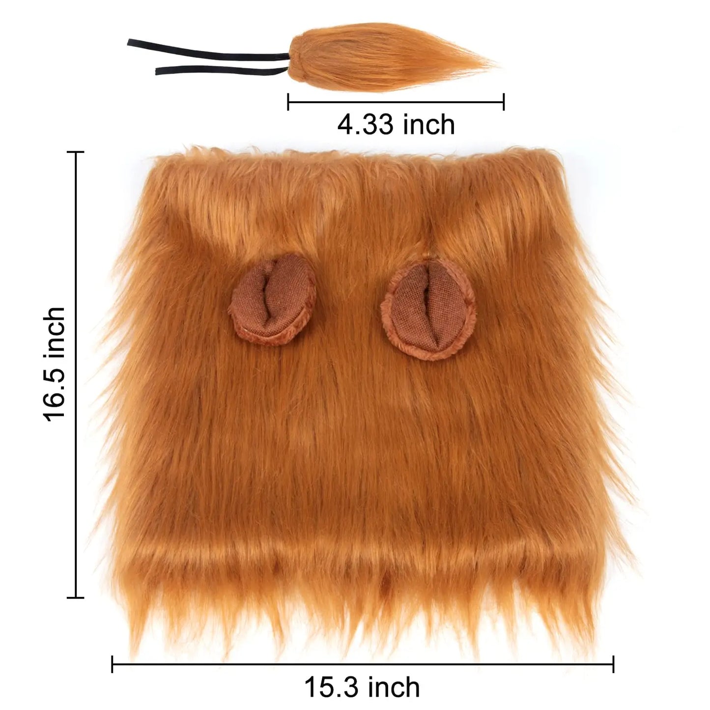 Lion Mane Dog Costume