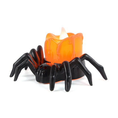 LED Candle Plastic Spider