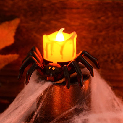 LED Candle Plastic Spider