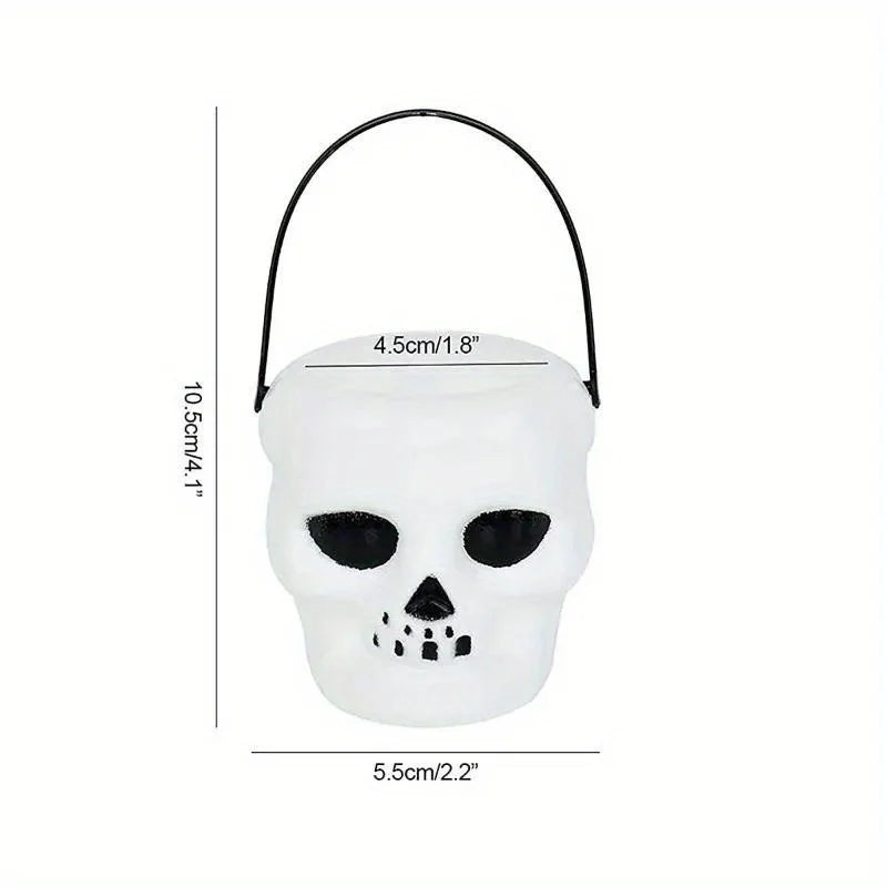 Halloween Skeleton Bucket for Treats