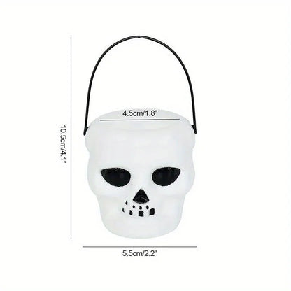 Halloween Skeleton Bucket for Treats
