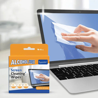 40 Pack Cleaner Wipes - Alcohol Free